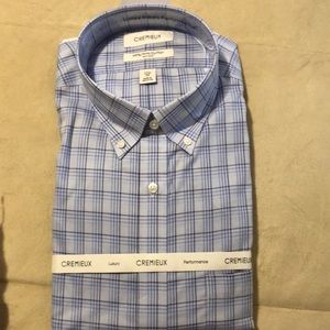 ❌SOLD❌Cremieux men’s dress shirt NWT 17.5 34